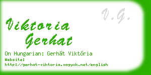 viktoria gerhat business card